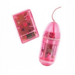 HUEVO CONTROL REMOTO ROSA...